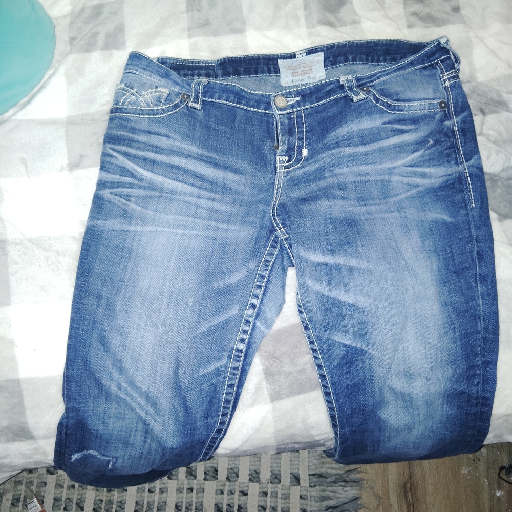 Womans big star jeans
